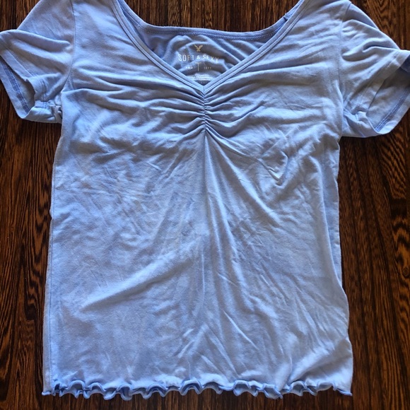 American Eagle blue top - Picture 1 of 2